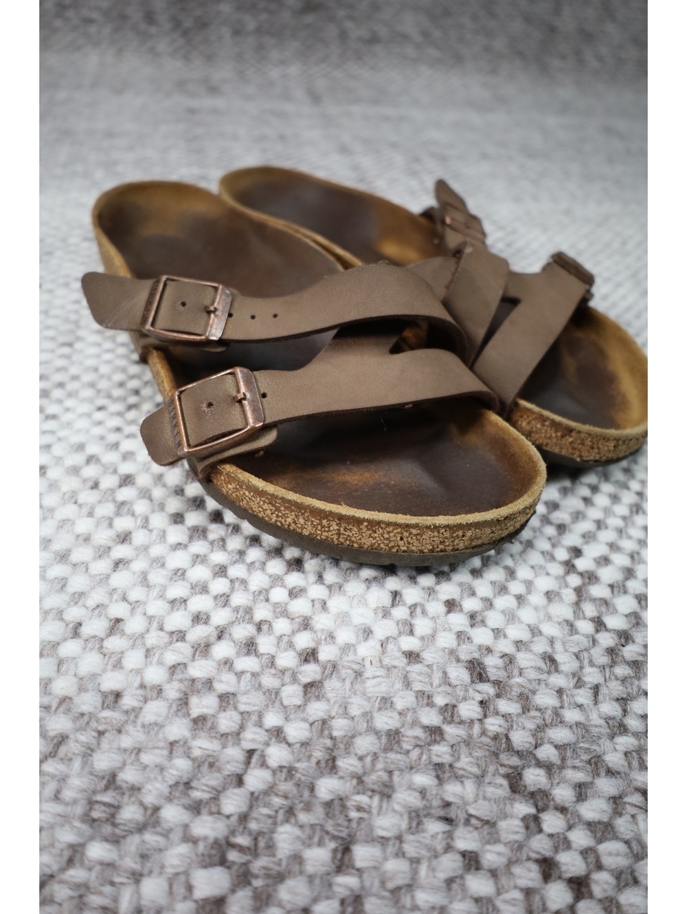 Birkenstock Mayari Mocha Brown Birko-Flor Sandals 37 US 6-6.5 Women’s